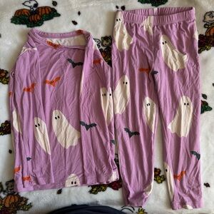 Spooky Ghost and Bat Kids Pajama Set